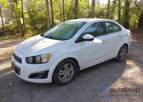 2015 Chevrolet Sonic Lt Auto из США, поврежденный, VIN 1G1JC5SH5F4154631